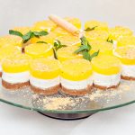 Μπουκιές cheesecake λεμόνι