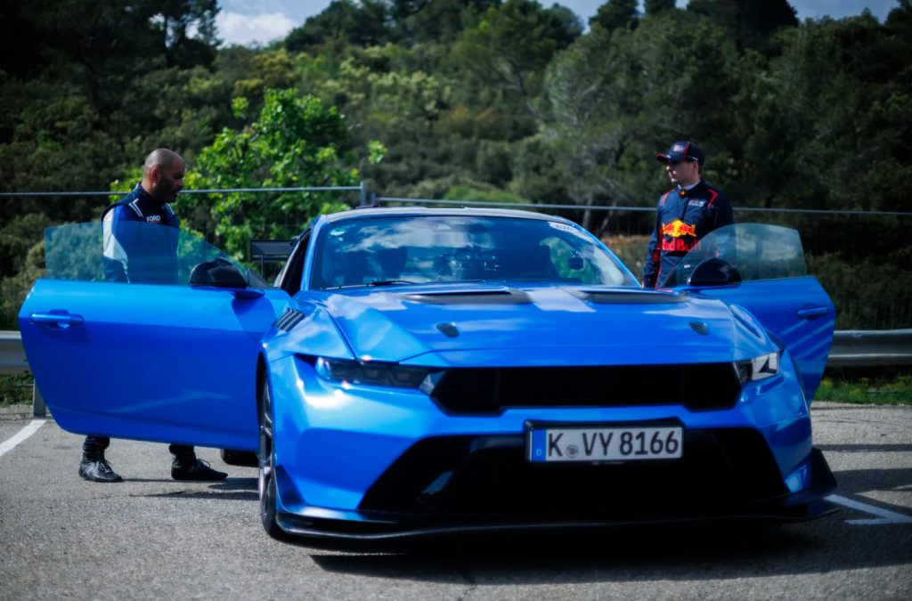 Chris Harris & Max Verstappen Ford Mustang GTD (3)