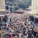 Χιλιάδες Αυστραλοί μετείχαν σε φιλοπαλαιστινιακές διαδηλώσεις