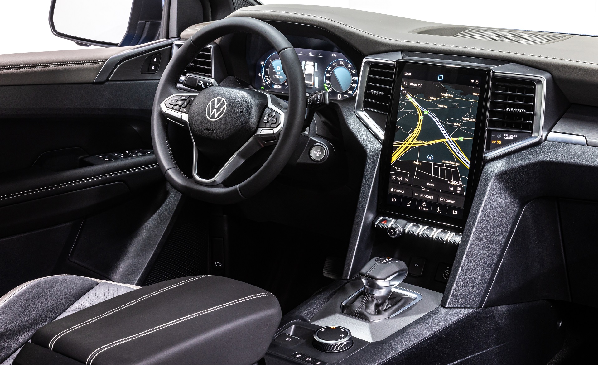 Volkswagen Amarok pick up blue 2024 (10)