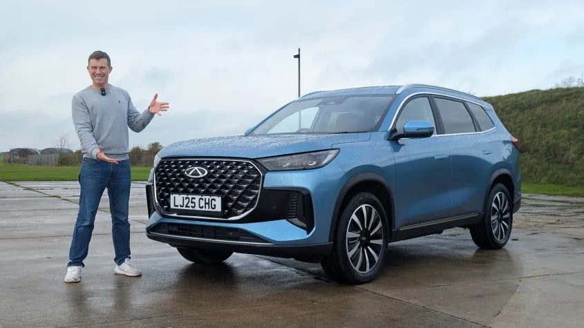 Το Chery Tiggo 8 κερδίζει το βραβείο Carwow Car of the Year 2026