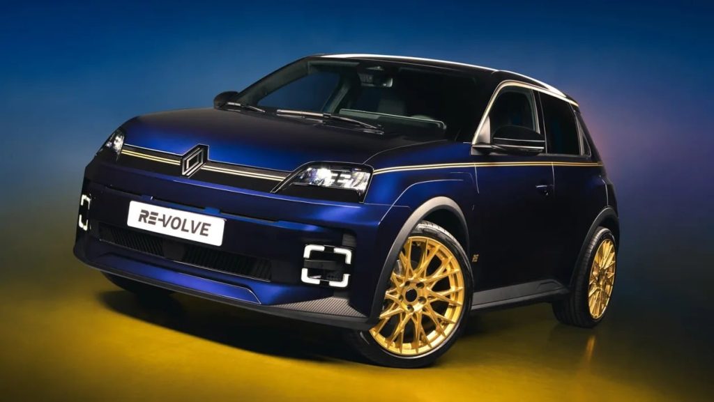 Το νέο Renault 5 Bleu d'Or αποτίει φόρο τιμής στο εμβληματικό Clio Williams