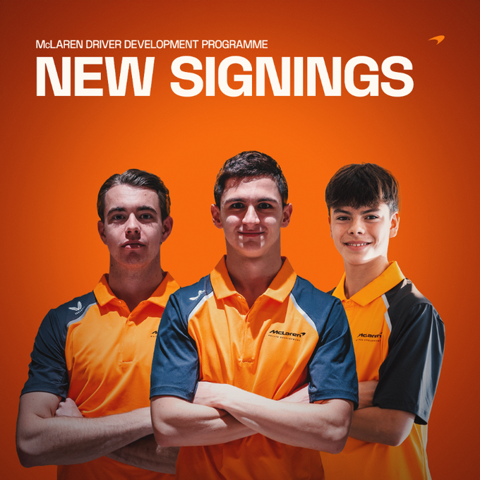 F1 McLaren juniors