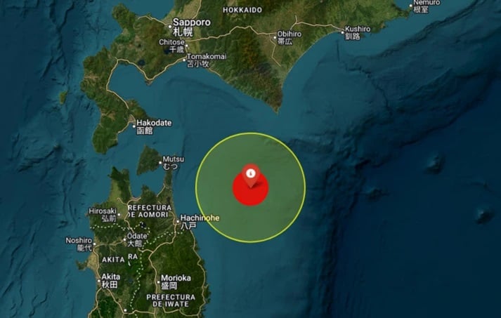 Ισχυρός σεισμός μεγέθους 6,7 Ρίχτερ στην Ιαπωνία – Εκδόθηκε προειδοποίηση για τσουνάμι