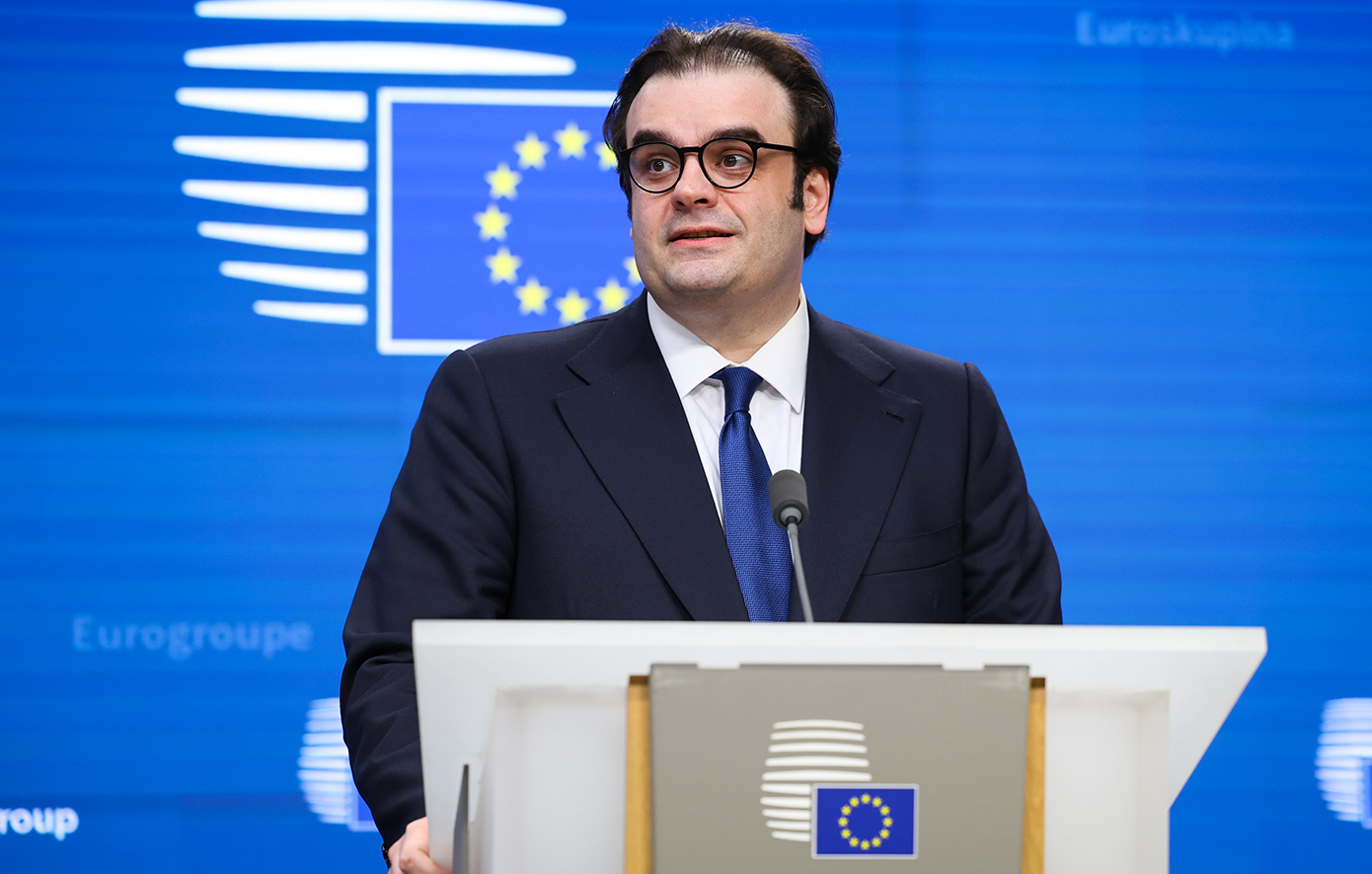 Η πρώτη συνεδρίαση του Eurogroup με πρόεδρο τον Κυριάκο Πιερρακάκη