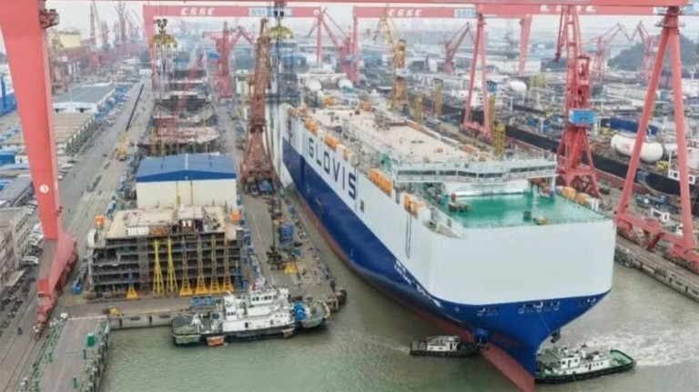 Καθελκύστηκε ο νέος «γίγαντας» των θαλασσών