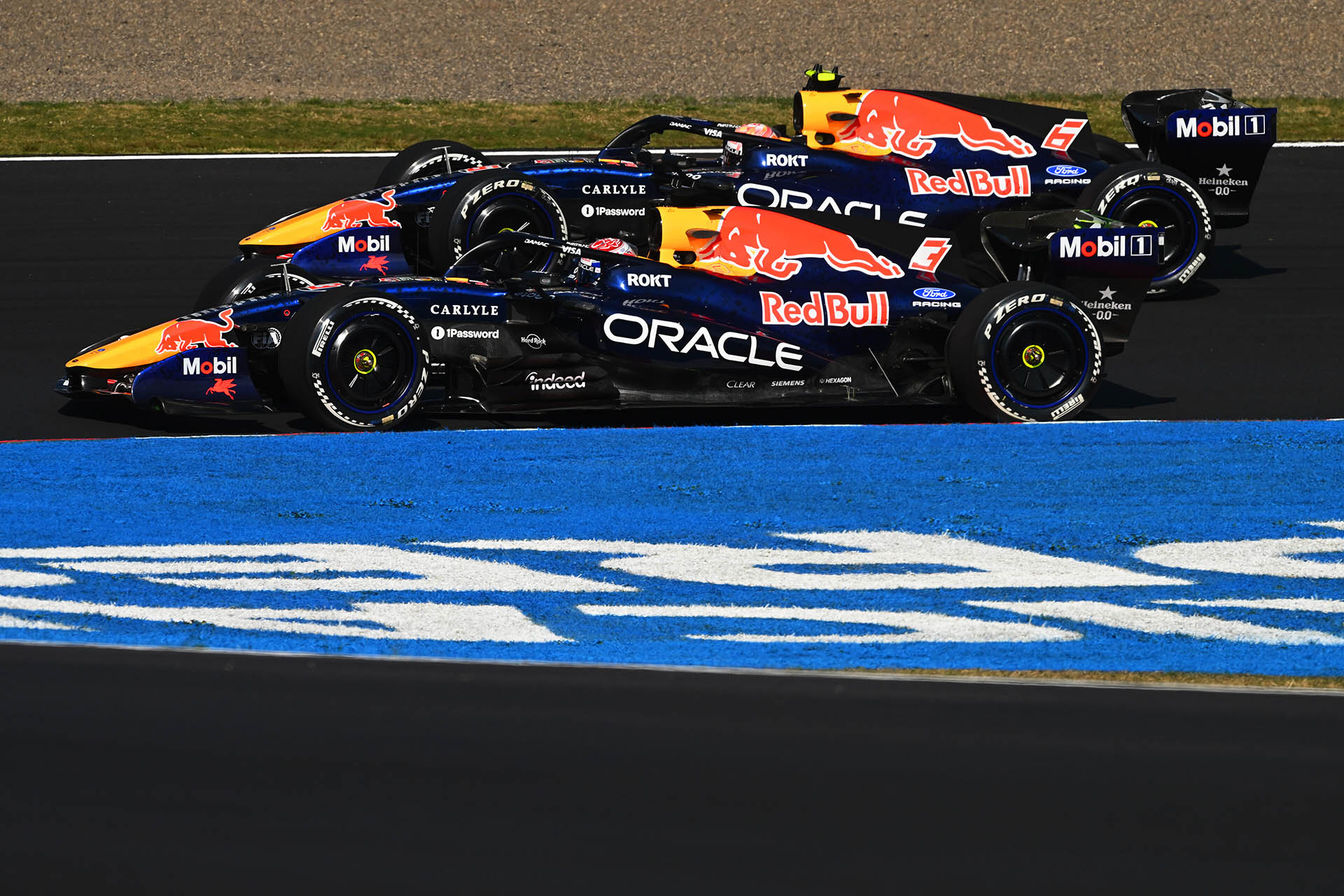 F1 Max Verstappen & Isack Hadjar (Red Bull) F1 Max Verstappen & Isack Hadjar (Red Bull)