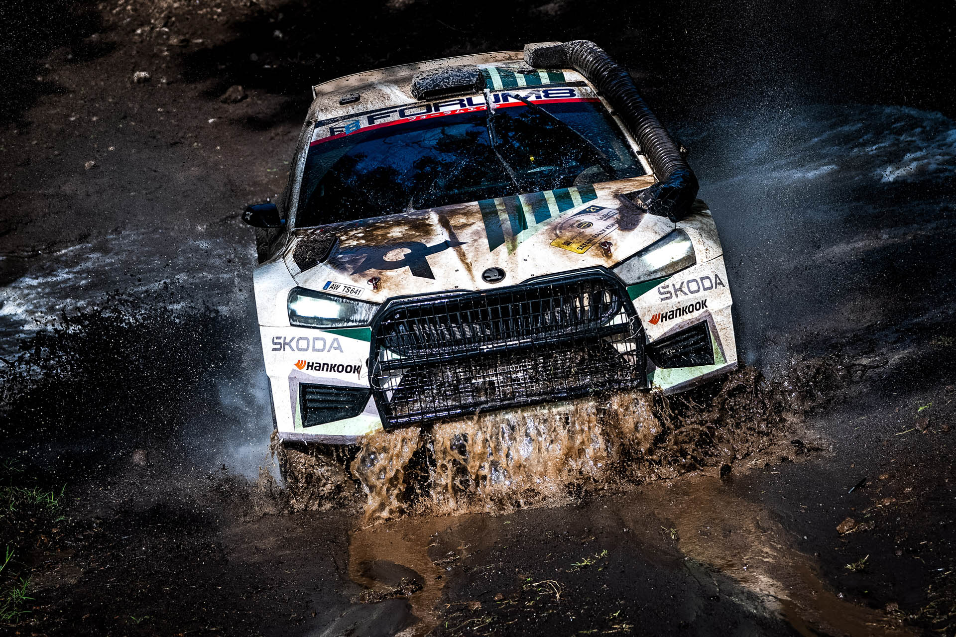 WRC2 Robert Virves (Skoda) WRC2 Robert Virves (Skoda)