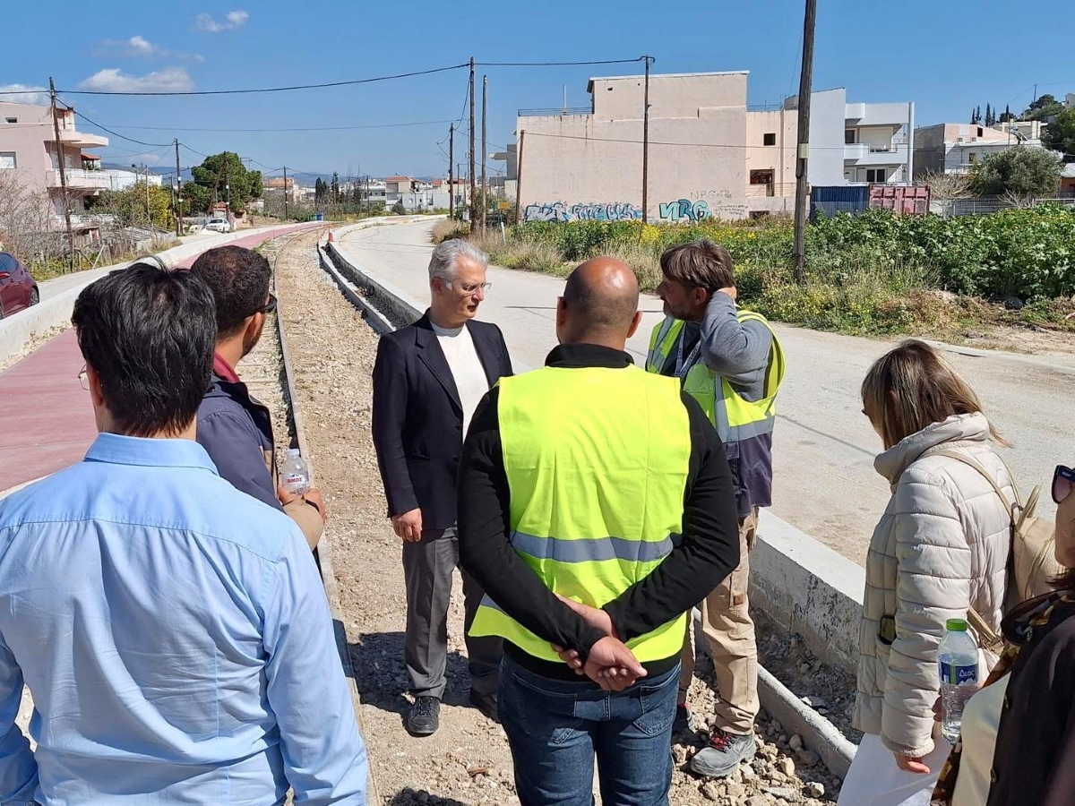 Σε εξέλιξη οι εργασίες για το περιβαλλοντικό πάρκο της Κορίνθου