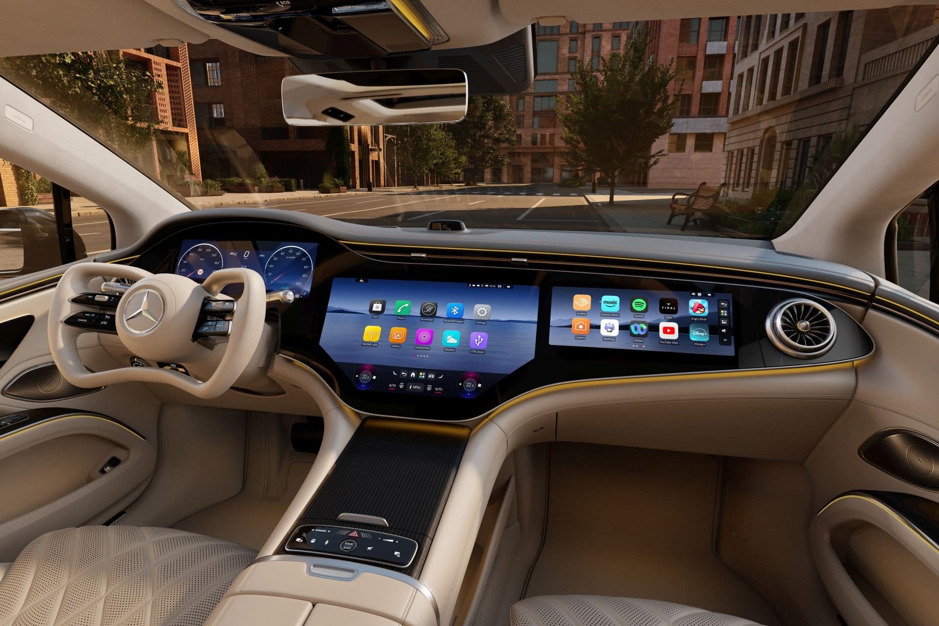 Mercedes EQS 2025: 926 km αυτονομία, 800V φόρτιση και τιμόνι… χωρίς σύνδεση