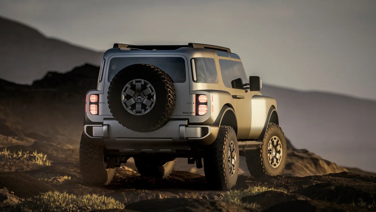 Hyundai Boulder: Το «θηρίο» που έρχεται να «γκρεμίσει» Defender και Land Cruise