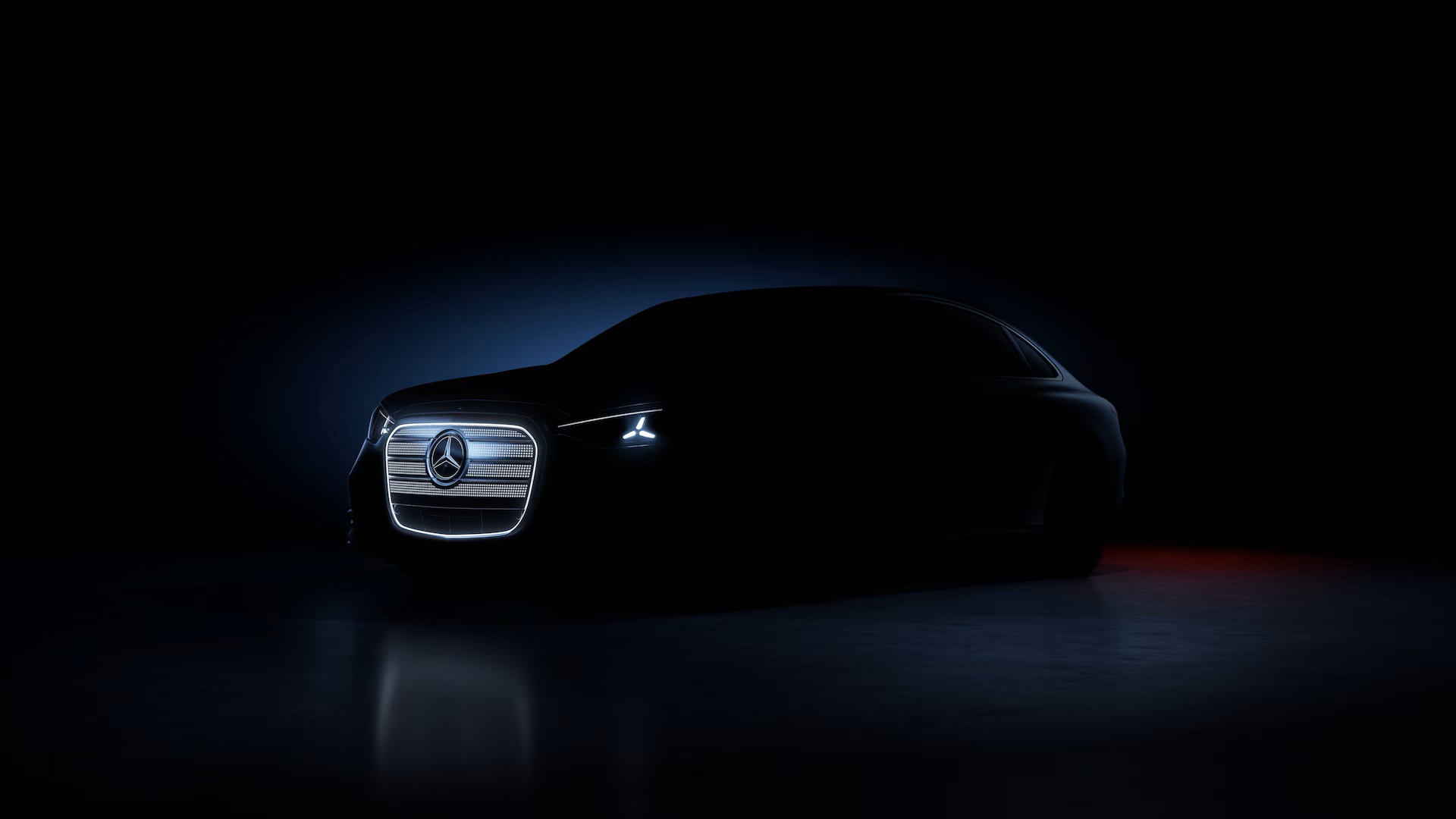 Mercedes Benz C Class Electric teaser 2026 Mercedes Benz C Class Electric teaser 2026