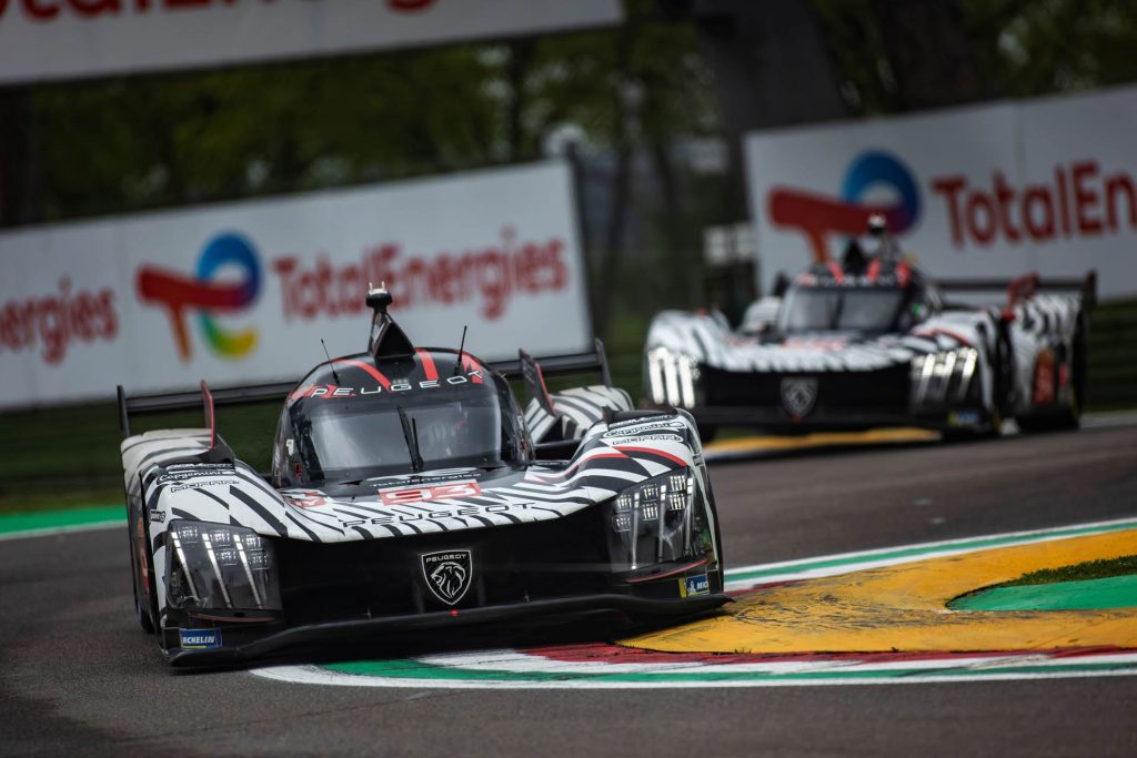 Peugeot Sport WEC Imola Prologue 1