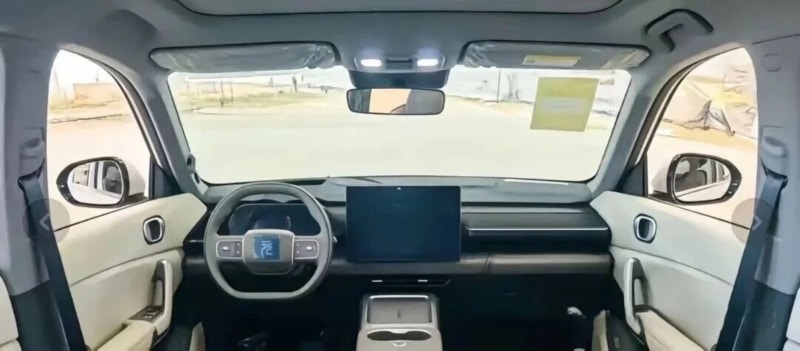 Πρώτες εικόνες από το εσωτερικό του νέου πισωκίνητου BYD Atto 3