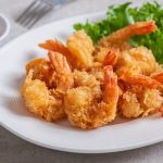 Παναρισμένες γαρίδες στο air fryer