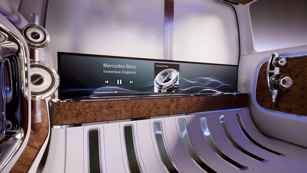 Το βαν του μέλλοντος - Το Mercedes Vision V ξαναγράφει τους κανόνες της πολυτέλειας και της τεχνολογίας