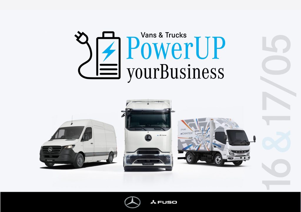 PowerUPyourBusiness από τη Mercedes και τη FUSO - Cars Electric