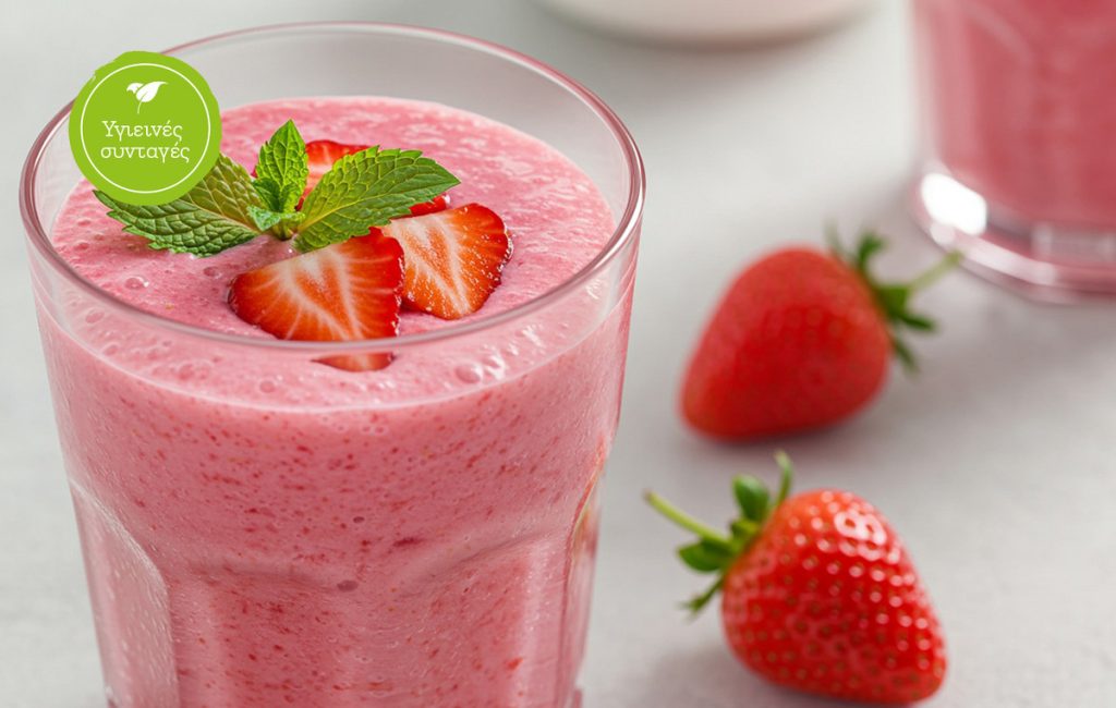 Smoothie κεφίρ & φράουλα