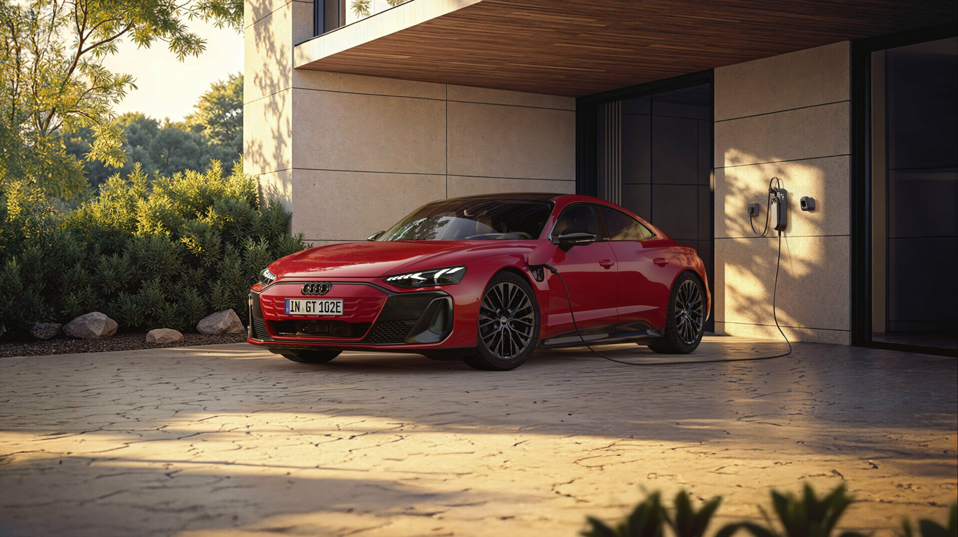 Entering the premium class: Audi e tron GT quattro combines emot