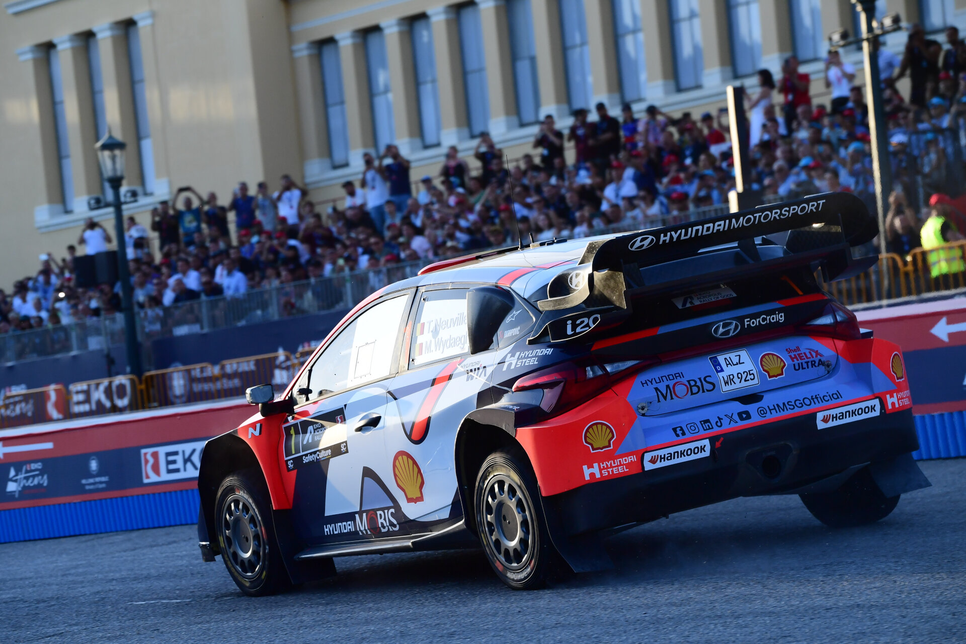 [378821] ΕΝΑΡΞΗ ΤΟΥ EKO RALLY ACROPOLIS 2025 ΚΑΙ ΥΠΕΡΕΙΔΙΚΗ ΔΙΑΔΡΟΜΗ ΣΤΟ ΖΑΠΠΕΙΟ (KLODIAN LATO / EUROKINISSI)