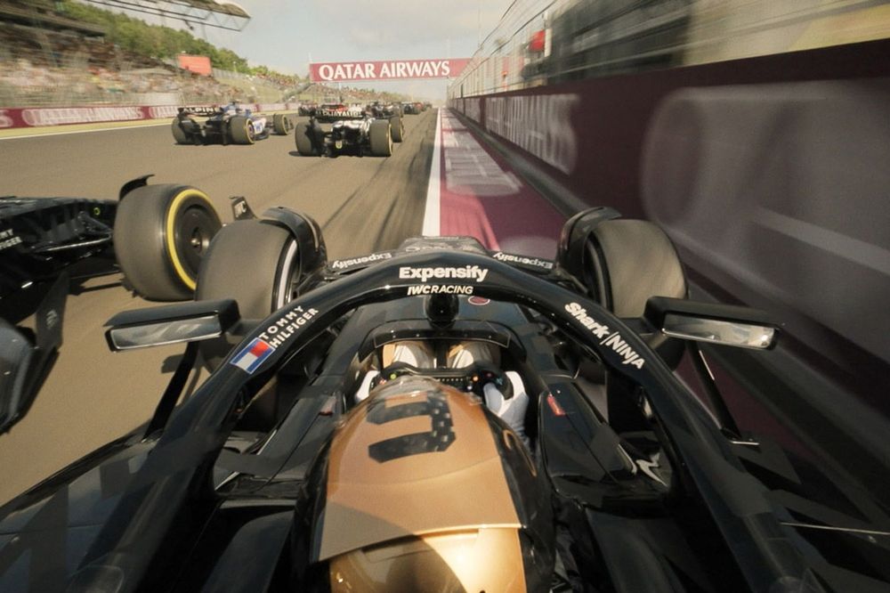 f1 movie scene