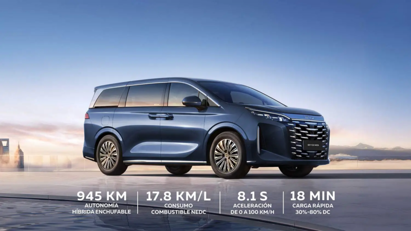 BYD M9 - Το νέο plug-in υβριδικό MPV έρχεται με αυτονομία έως 945 km