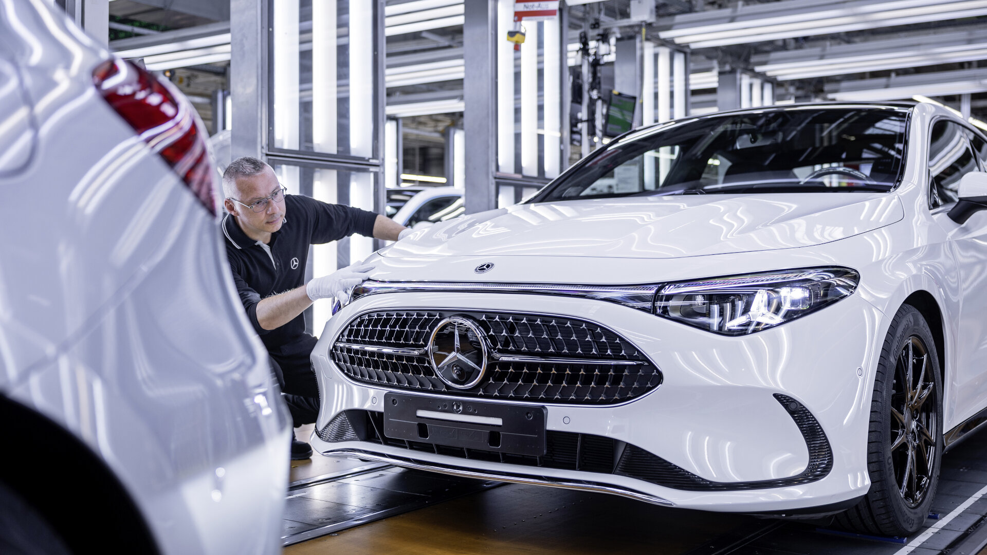 Digital, nachhaltig, effizient: Erfolgreicher Produktionsstart des CLA im Werk Rastatt Digital, sustainable, efficient: Successful production of the new CLA at the Rastatt plant