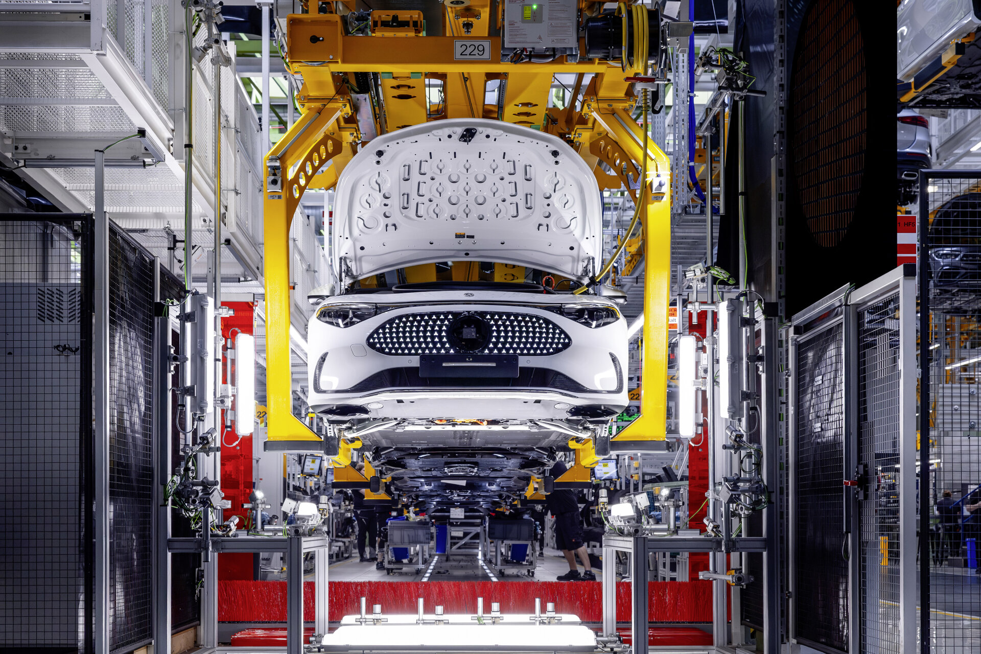 Digital, nachhaltig, effizient: Erfolgreicher Produktionsstart des CLA im Werk Rastatt Digital, sustainable, efficient: Successful production of the new CLA at the Rastatt plant