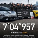 xiaomi su7 ultra production ev record at the nurburgring