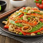 Light noodles με λαχανικά