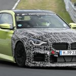 BMW M2 Track Pack spy shot 2025 (1)