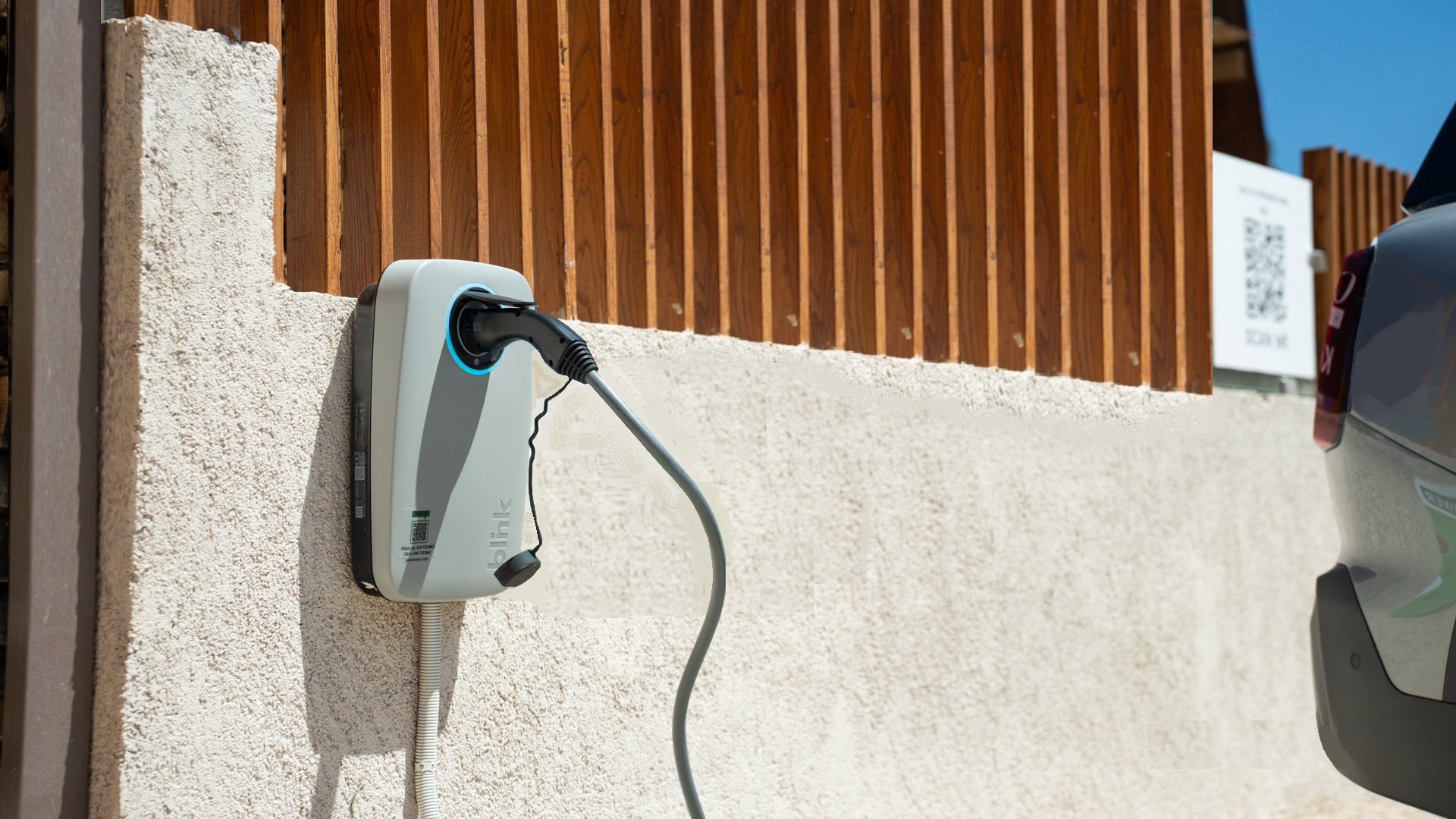 Blink Electric ]Charger Charging ev 444