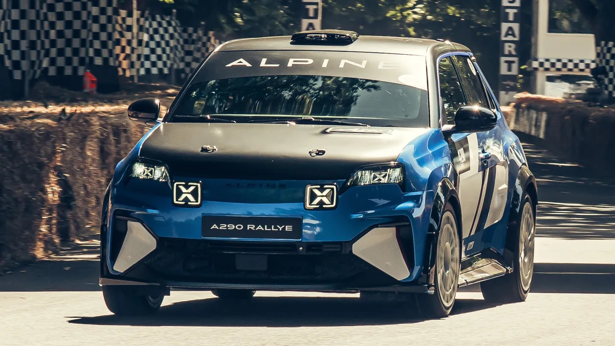 Goodwood Festival of Speed 2025 Alpine A290 Rallye