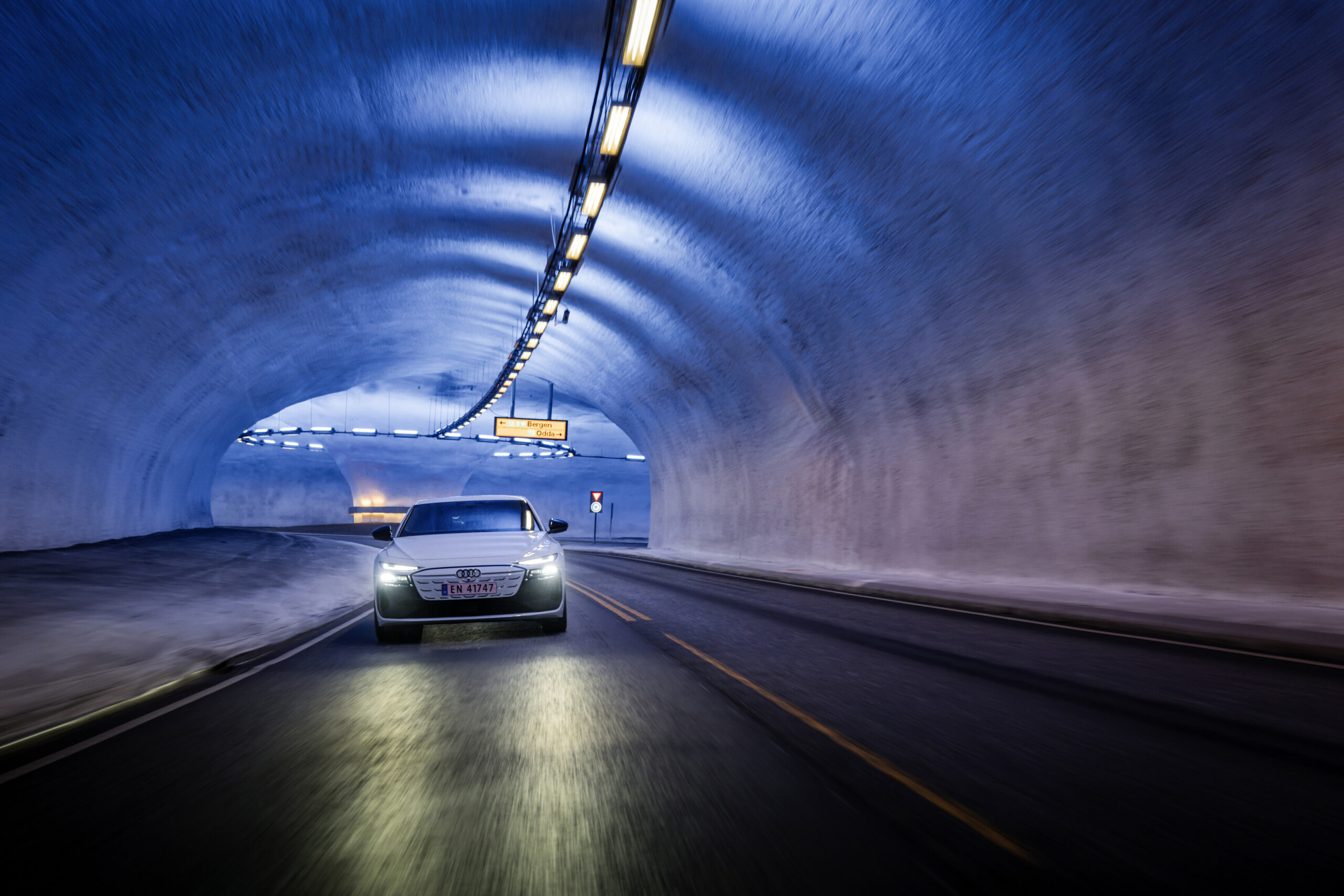 All charged up: from Copenhagen to Bergen in the A6 e tron