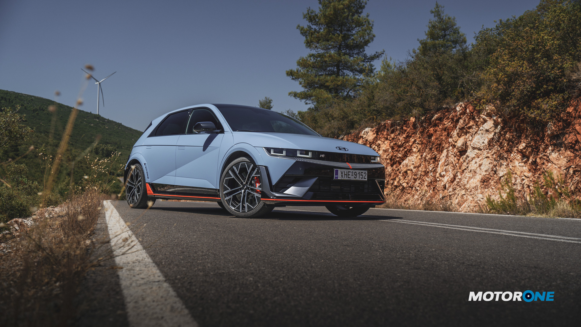 HYUNDAI IONIQ 5 N TEST 2024 FORNT 3-4