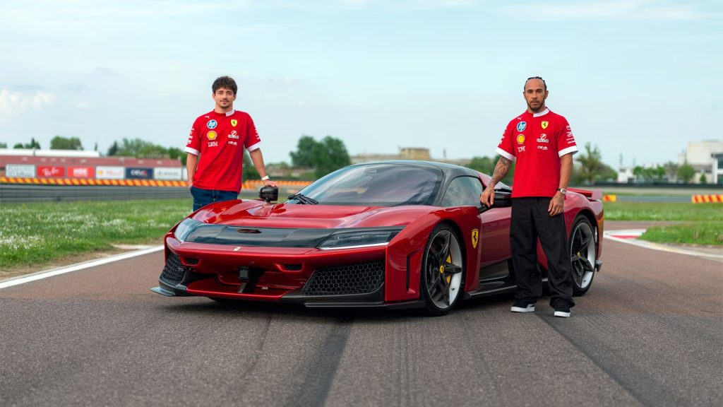 Ferrari F80 Lewis Hamilton Charles Leclerc 2