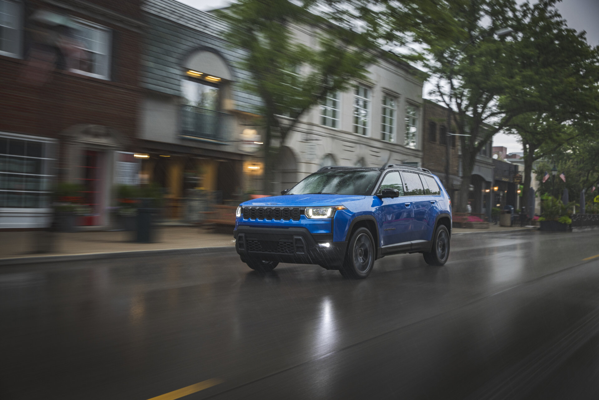 2026 Jeep® Cherokee driving through city