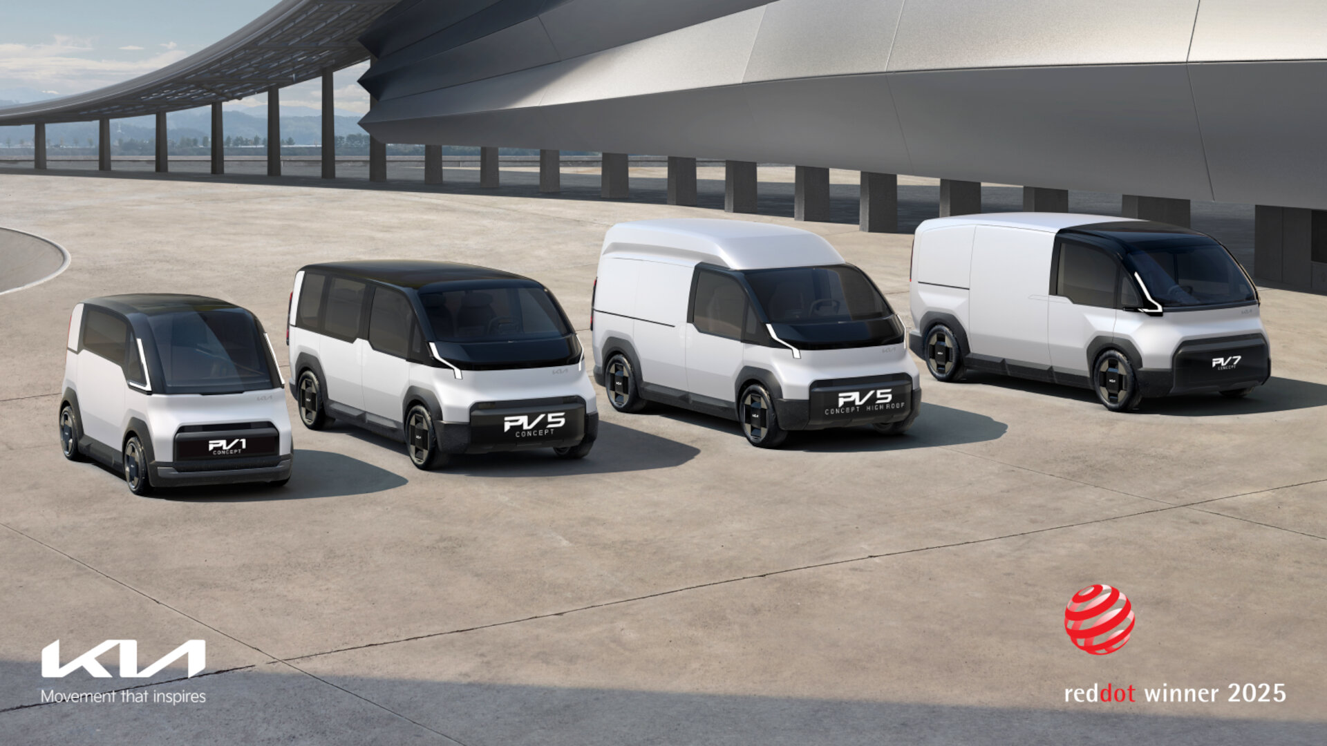 (Photo 2) Kia Concept PV1, PV5, PV7