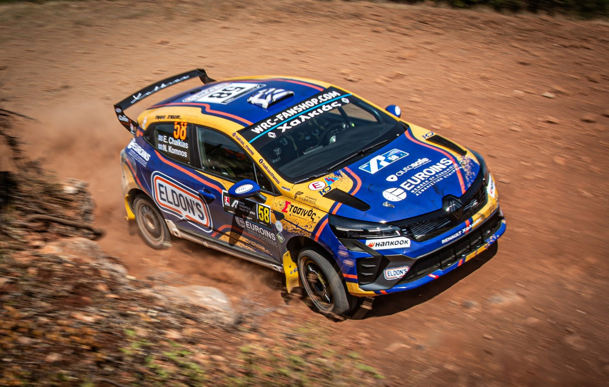 Η Renault Χαλκιάς Racing Team στο EKO Ράλλυ Ακρόπολις 2025