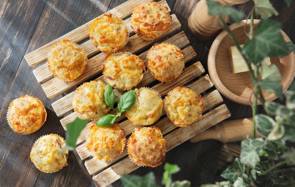 Μάφιν φέτας με 3 υλικά