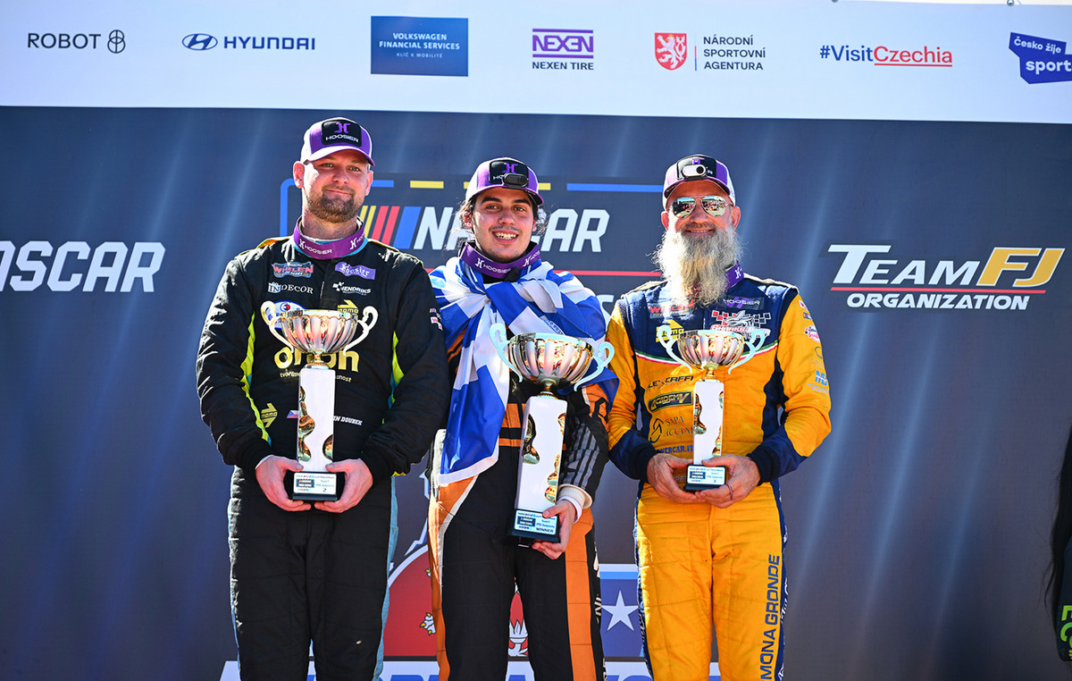 Διεθνής επιτυχία Έλληνα οδηγού αγώνων: Ο Θωμάς Κρασώνης πρωταθλητής στο Ευρωπαϊκό NASCAR