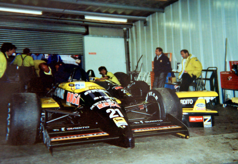 Nicola Larini - Osella - Silverstone 1988