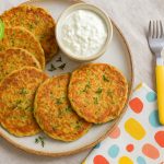 Αλμυρά pancakes λαχανικών (Κids friendly)