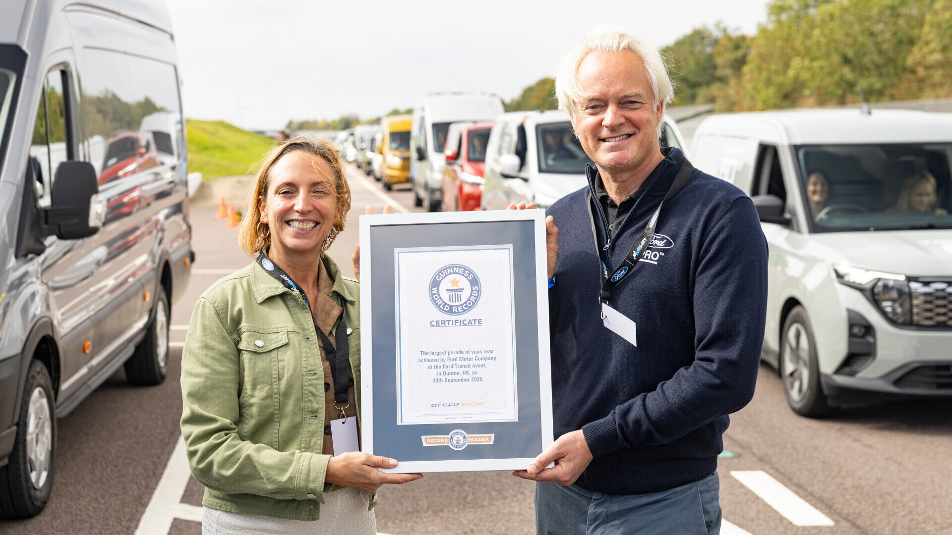 Ford Transit Festival GUINNESS WORLD RECORDS (1)