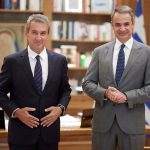 Ο Ανδρέας Λοβέρδος προσχώρησε στη Νέα Δημοκρατία – Συναντήθηκε με τον Μητσοτάκη στο Μαξίμου