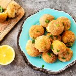 Μπάλες τυριού με κουνουπίδι