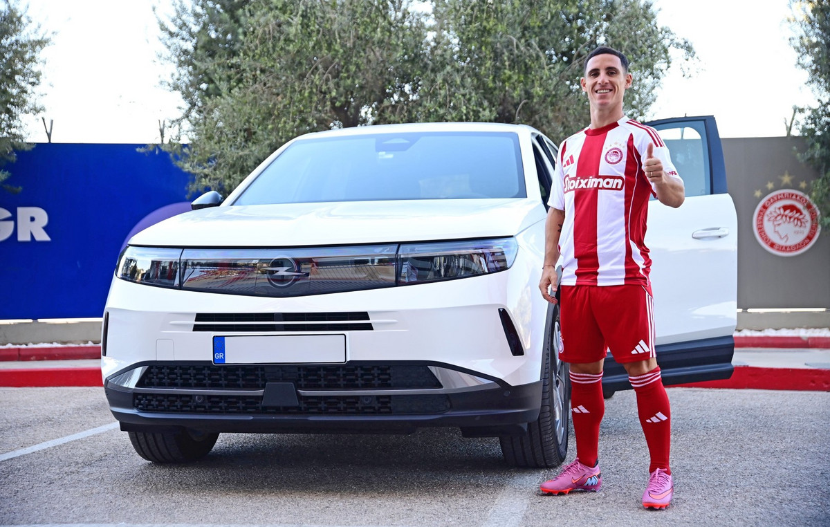 Ποιοι παίκτες του Ολυμπιακού τεστάρουν τα νέα Opel τους;