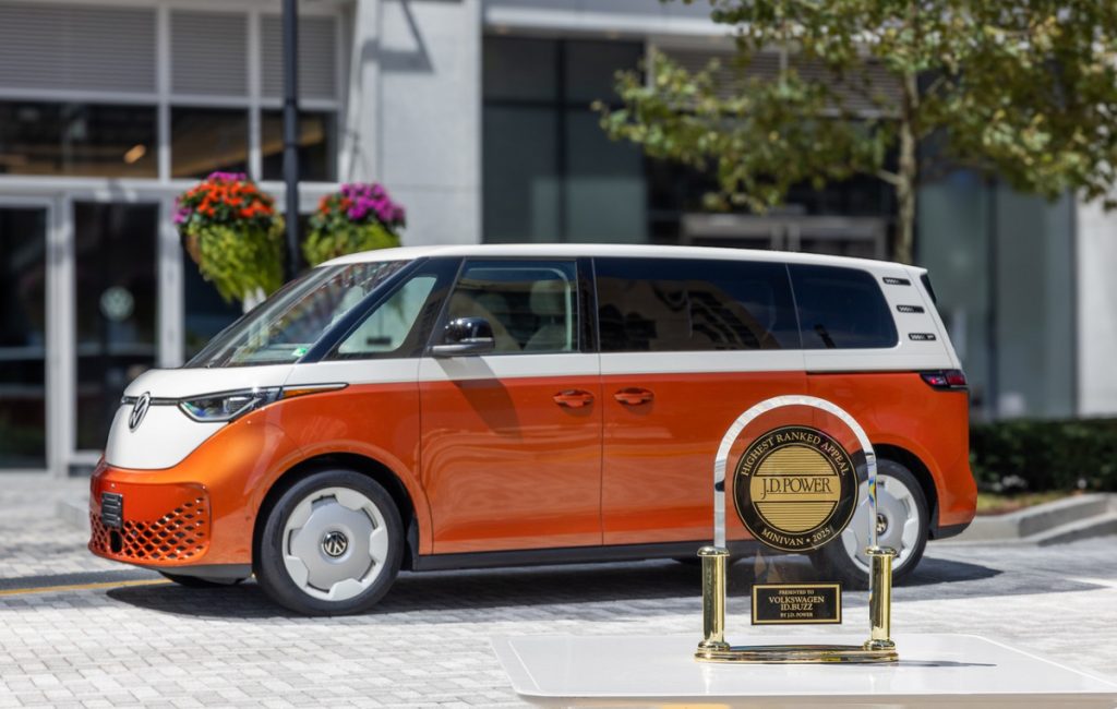 Το Volkswagen ID. Buzz ξεχωρίζει στη J.D. Power APEAL 2025