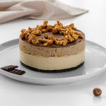 Μους φυστικοβούτυρο με γκανάς σοκολάτας