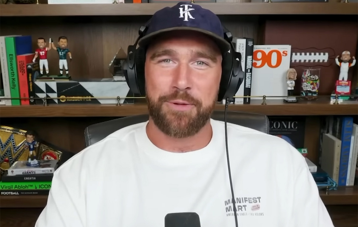 Ο Τράβις Κέλσι μιλάει για πρώτη φορά για τον αρραβώνα του με την Τέιλορ Σουίφτ: «Ακόμα πετάω στα σύννεφα»